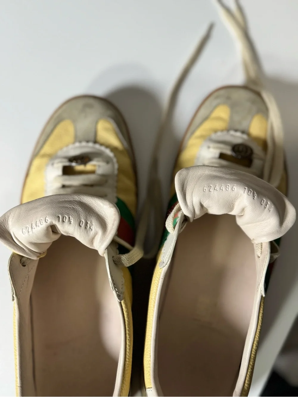 Gucci G74 Web Low Sneakers
